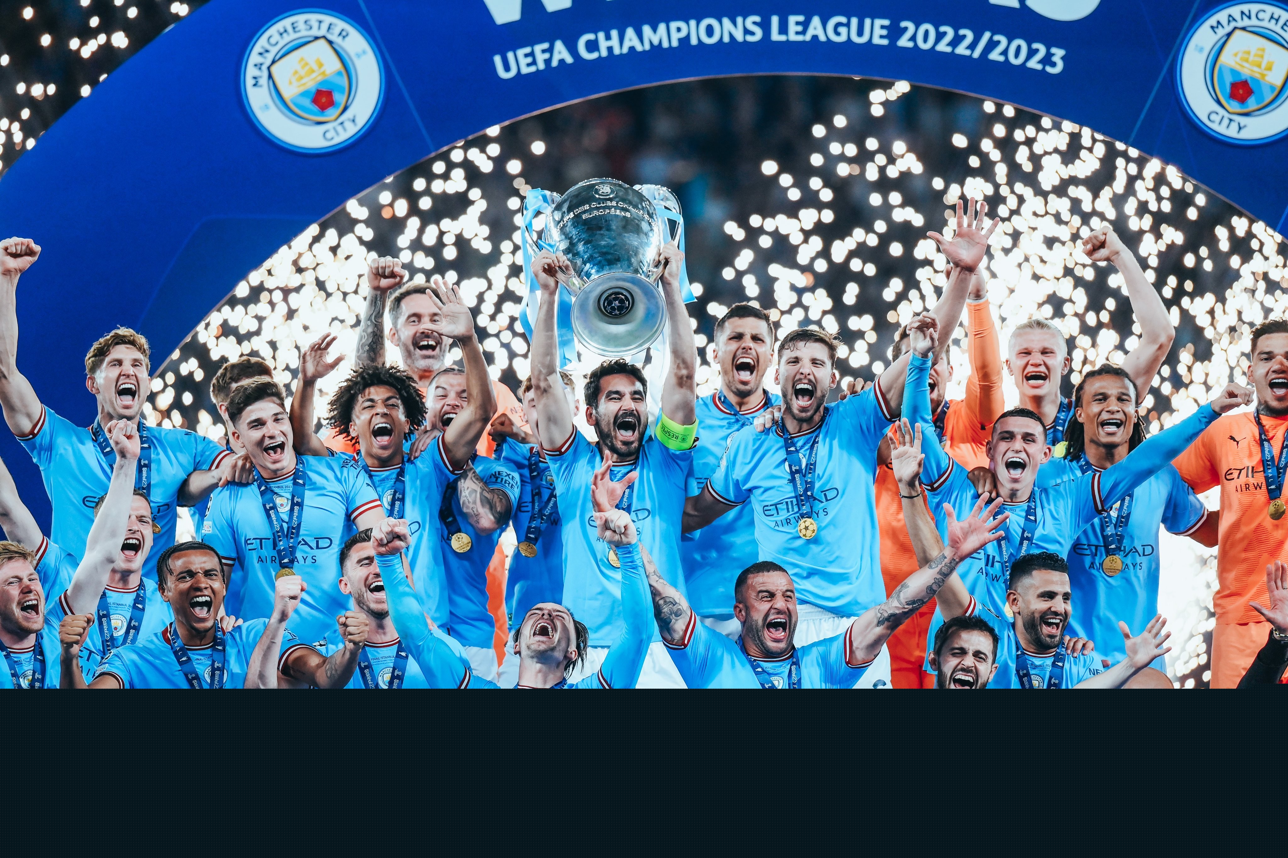 曼城歐冠征途：戰(zhàn)術(shù)革新下的冠軍基因覺醒